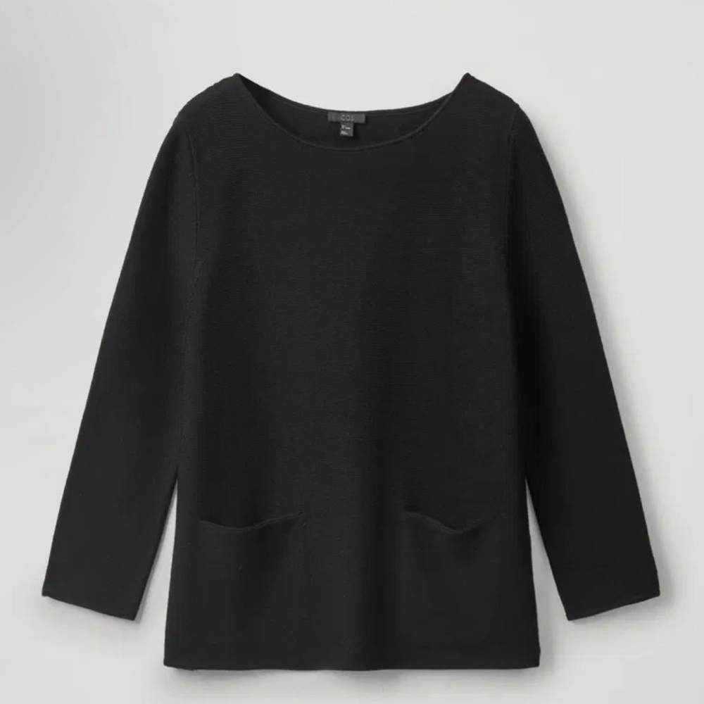 COS A-Line Merino Wool Sweater, sz XS